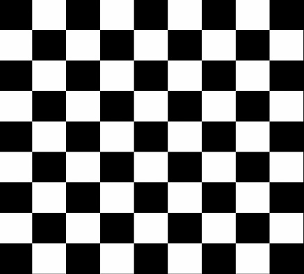Black and white squares checkered pattern
