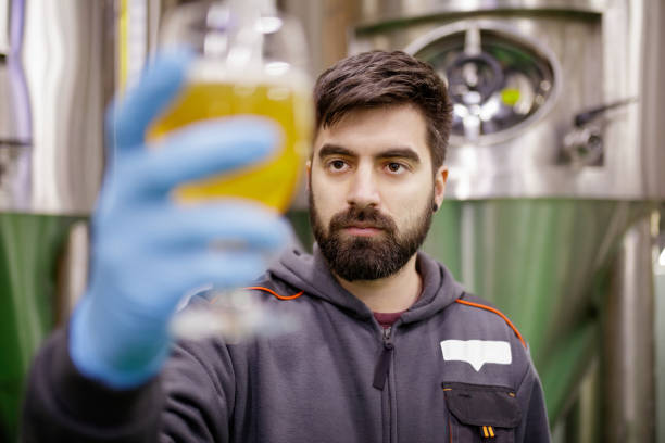 istock Checking quality of fresh beer 1162124453
