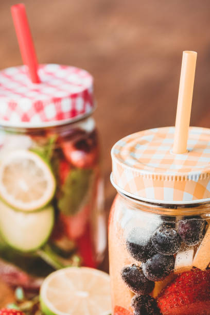 Infused Water with Fresh Fruits