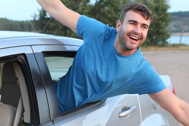 istock Car passenger feeling free during road trip 1162129725