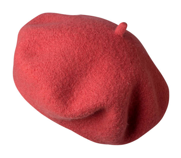 istock Beret isolated on white background. hat female beret 1162134506