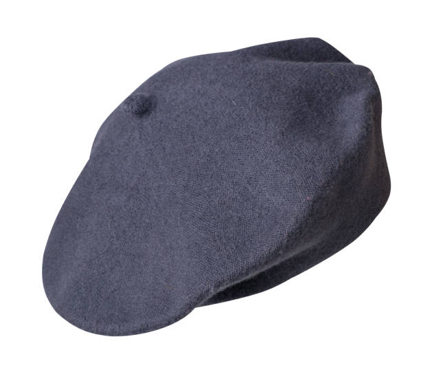 istock Beret isolated on white background. hat female beret 1162134507