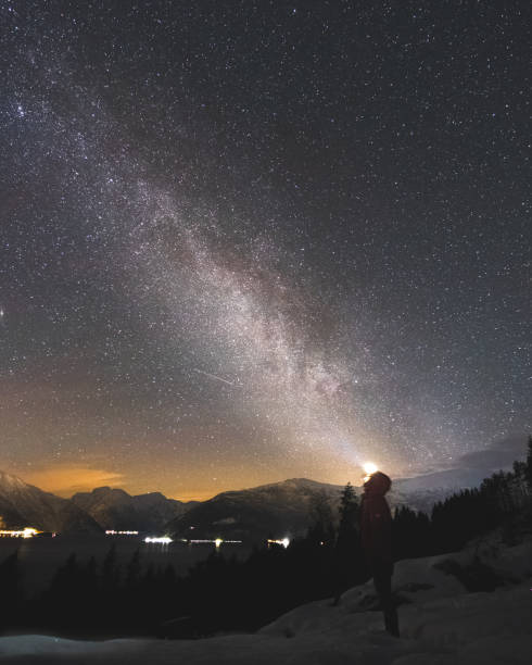 istock Stars over the fjord 1162141411