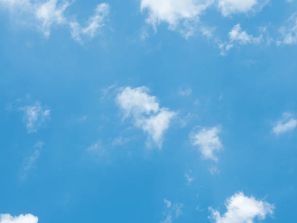 istock Blue sky with white clouds,selective focus only on some point in imgae 1162144151