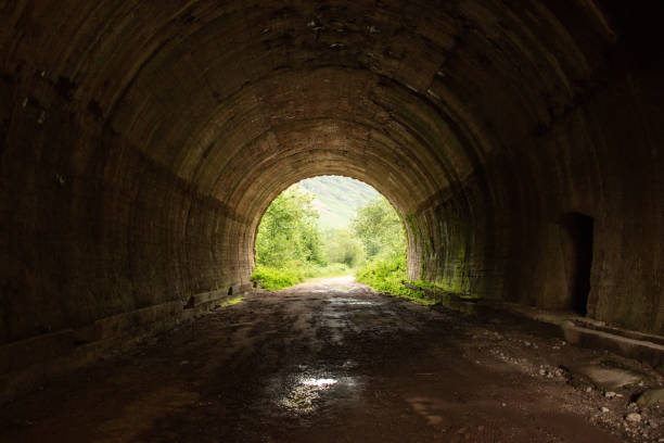 istock Light at the end of the tunnel 1162147168
