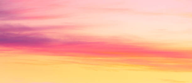 istock Gorgeous Panorama twilight sky and cloud at morning background image 1162148358