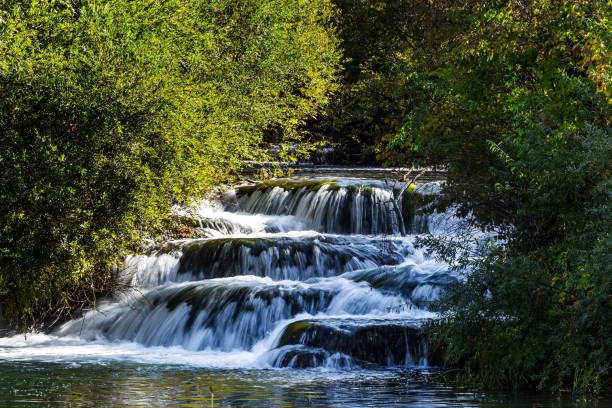 istock Magnificent cascade of waterfalls 1162148653