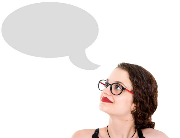 istock happy young woman thinking 1162150188