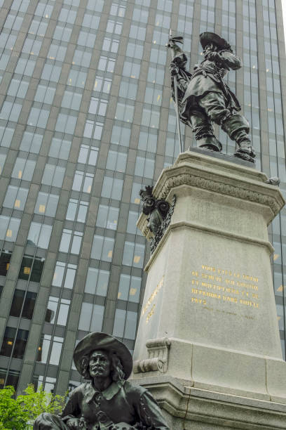 istock Place d'Armes in Montreal 1162150512