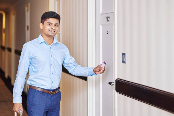 istock Businessman check in to the hotel 1162153457