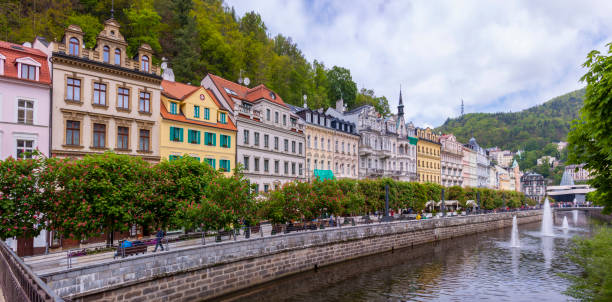 Panoramic of Karlovy Vary