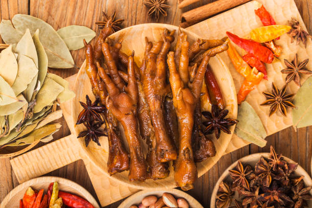 istock halogen chicken legSpiced chicken feet 1162162052