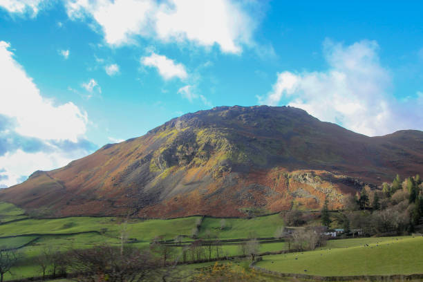 istock view of mountain in nature at ENGLAND 1162163829