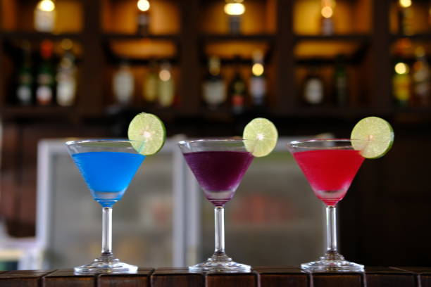 istock Colorful martini cocktails 1162164981