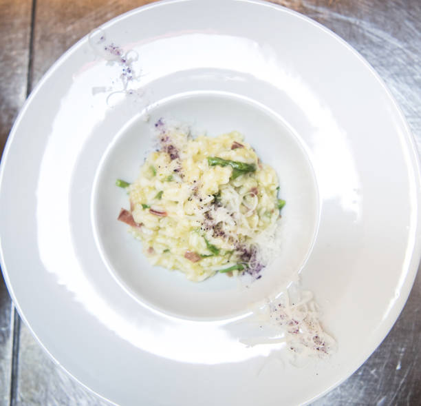 istock Risotto with Asparagus and Pancetta 1162168584