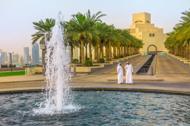 museu de arte islâmica de doha - museum of islamic art doha - fotografias e filmes do acervo