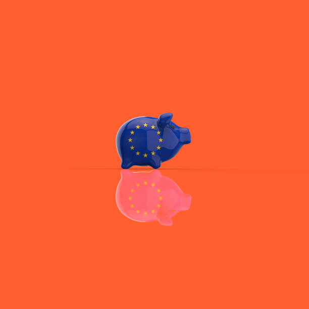 istock Piggy bank - 3D Illustration 1162173085