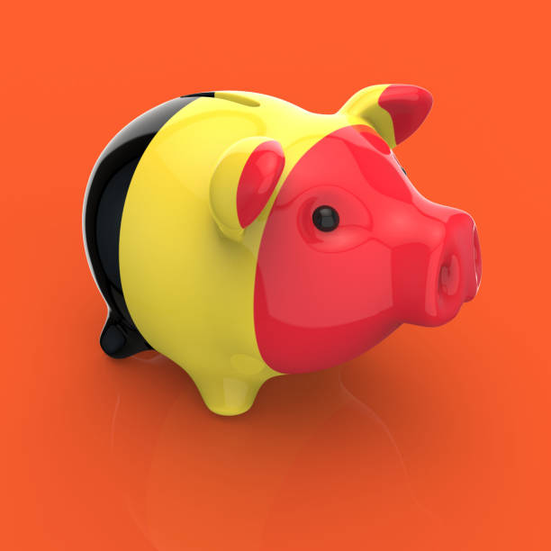 istock Piggy bank - 3D Illustration 1162173180