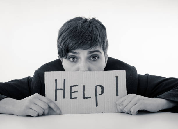 istock Beautiful smart single mother working woman feeling overwhelmed and desperate asking for help feeling frustrated and upset isolated in white background. Psychological Stress in working women concept. 1162173782