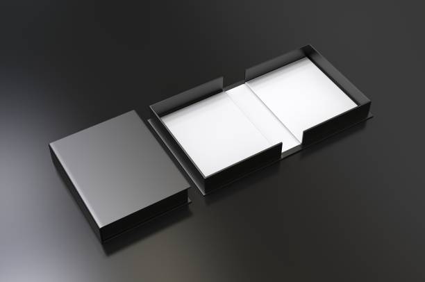 istock Blank clam shell box for branding mock up. 3d render illustration. 1162179442