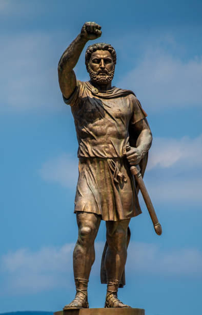 Phillip II Statue in Skopje