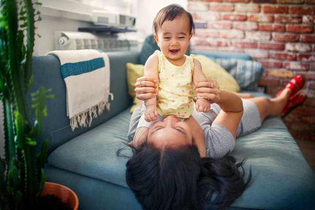 istock Asian mother with baby 1162182437