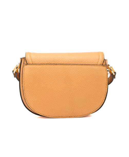 istock Yellow Leather Women Bag On White Background 1162184470