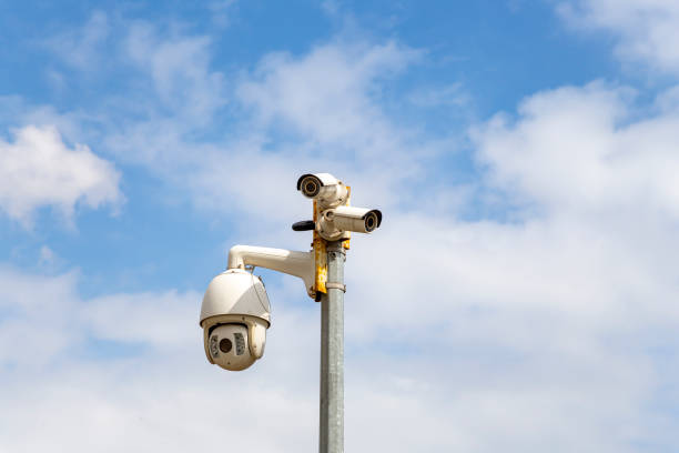 istock Outdoor video surveillance cameras (Multi-angle CCTV system) 1162184518