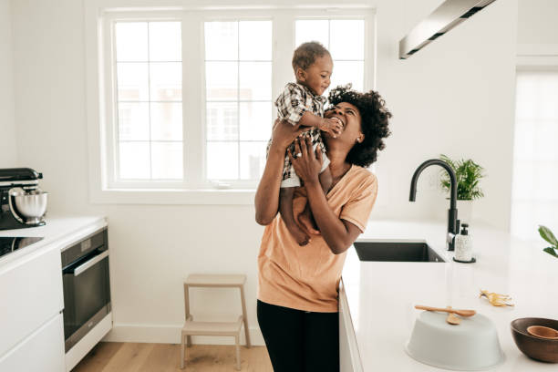 istock Everyday life with a baby 1162189237