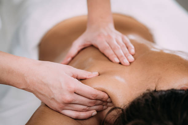 istock Shoulder blade Sports Massage Therapy 1162193922