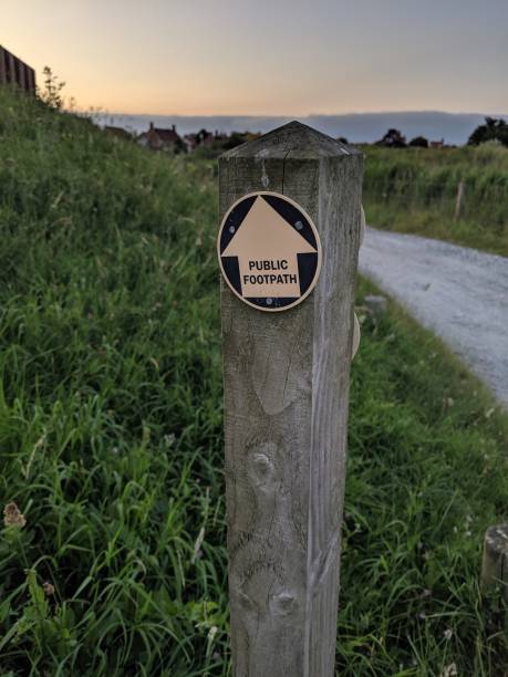 istock footpath sign in countryside 1162195275