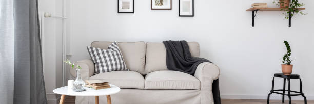 istock Scandinavian style living room 1162195683