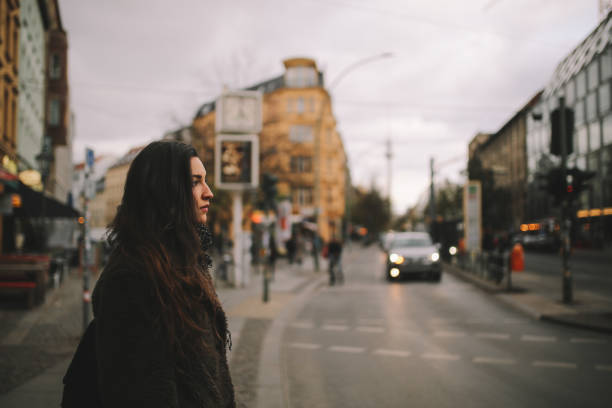 istock Young commuter woman in Berlin Mitte 1162202977