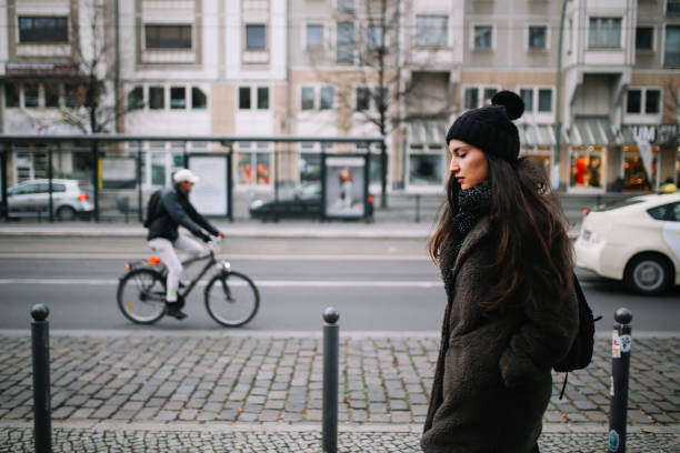 istock Young woman in Berlin Mitte 1162204025