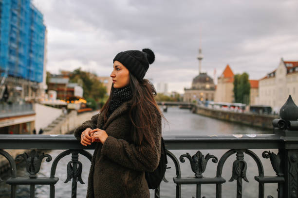 istock Tourist young woman in Berlin Mitte 1162204351