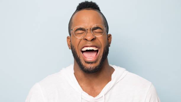istock Happy joyful black man shouting, expressing happiness. 1162206939