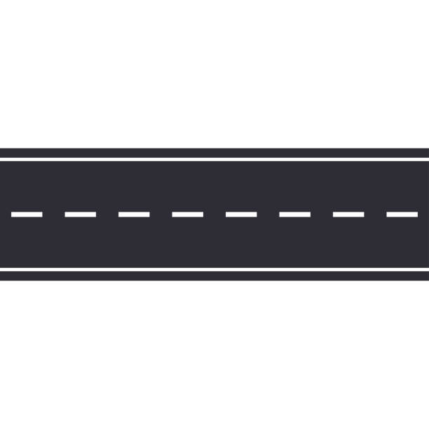 Seamless Asphalt Road Isolated On White Background Vector Illustration Stock Illustration - Download Image Now - iStock Seamless Asphalt Road Isolated On White Background Vector Illustration Stock Illustration - Download Image Now - iStock