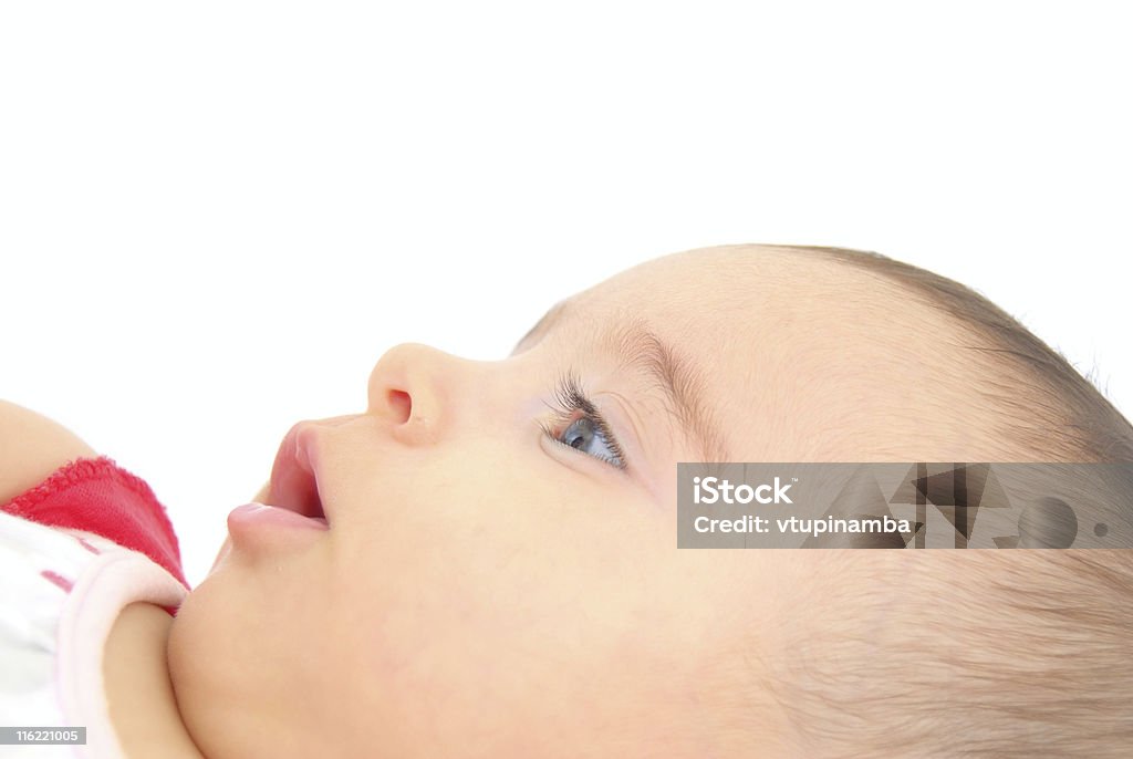 Rosto de bebê - Foto de stock de Bebê royalty-free