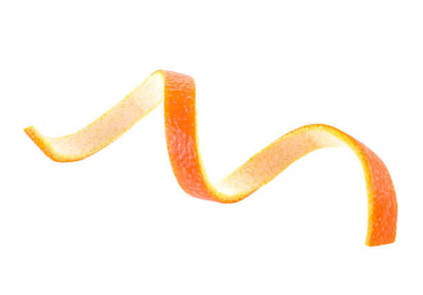 istock Peel of orange on a white background. Vitamin C. 1162212502