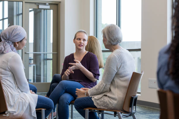 istock Young woman lists her daily issues in dealing with cancer 1162213613