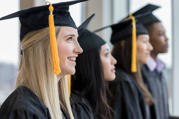 istock Confident group of high school grads 1162215475