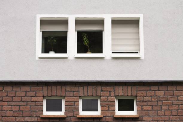 istock Facade of a german house with six windows (Germany, Europe) 1162215586