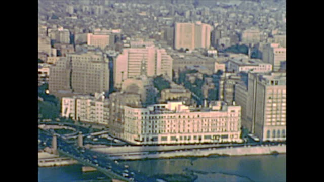 archival panorama from Cairo tower