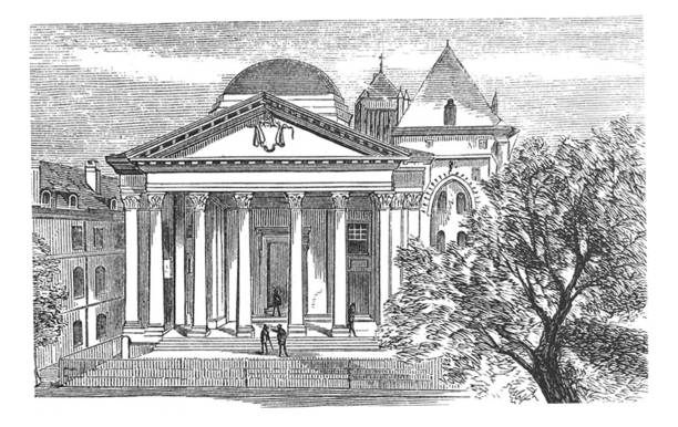 istock Antique illustration - Cathedral of St. Peter 1162232519