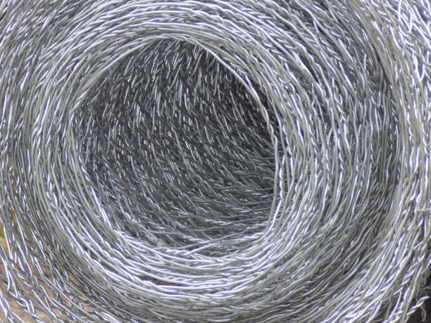 istock Close-up shot of the chicken wire roll 1162233927