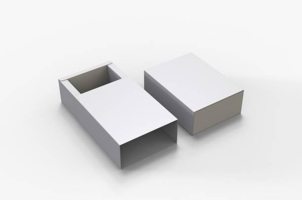 istock Blank sliding drawer box for branding presentation. 3d render illustration. 1162253888