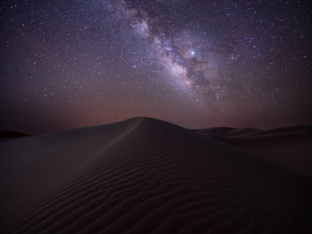 istock Beautiful sand dunes in the Sahara desert. 1162263269