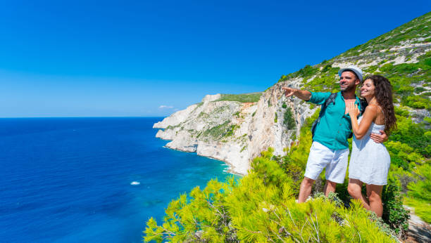 istock Tourists enjoying summer vacations having fun in Zakynthos Greece 1162275275