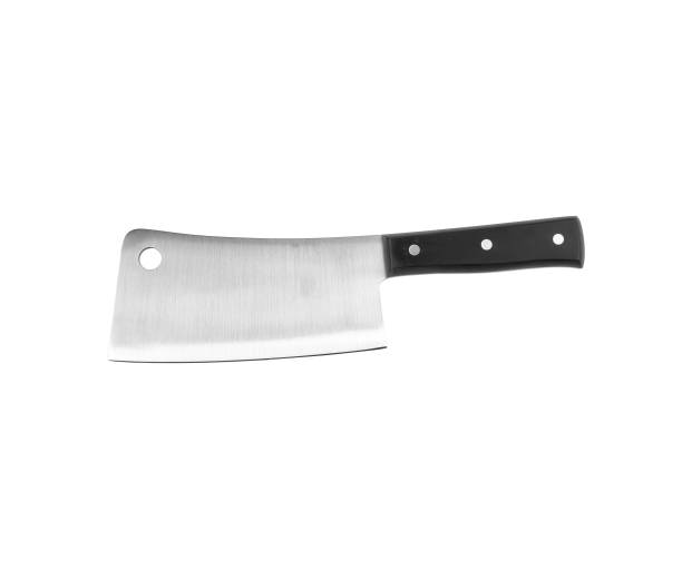 istock Big kitchen knife cleaver isolated on white background. 1162278458