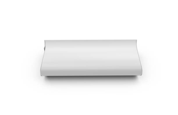 istock Pillow package for food, folding package mock up template on isolated white background, 3d illustration 1162287030